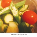 夏野菜ときゅうりの簡単小鉢